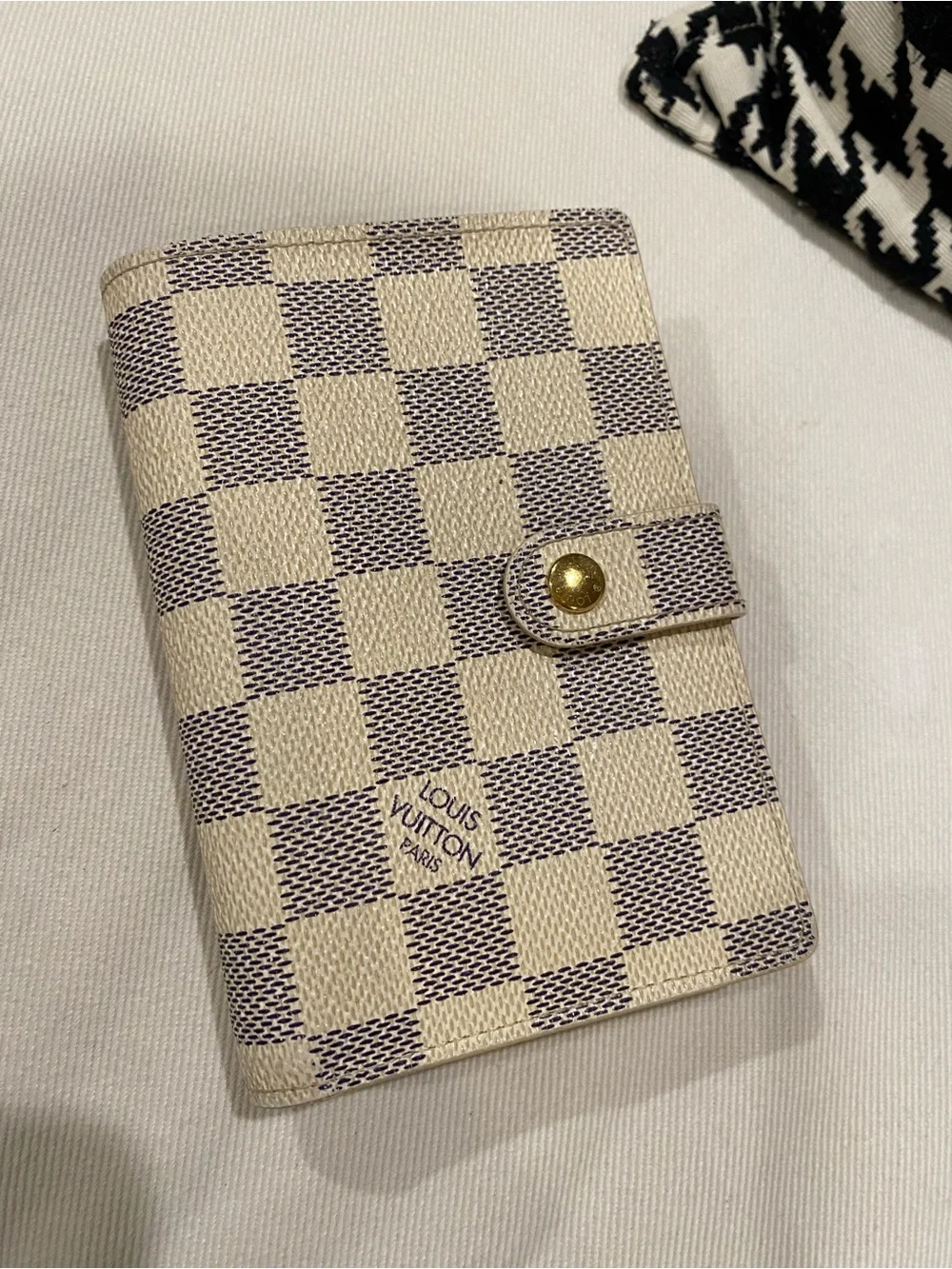 Louis Vuitton LV Damier Azur French Purse Wallet Orig. Retail Price $750